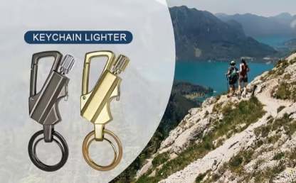 ✨LAST DAY 49% OFF - Permanent Match Infinity Lighter with Multitool Keychain Bottle Opener