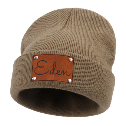 Personalized Name Knitted Winter Hat | KKHat11