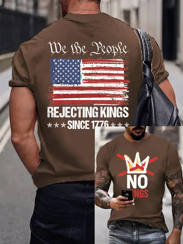 Men's We The People No King T-Shirt