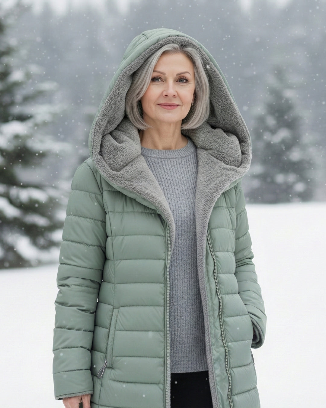 Ultra-Light Padded Winter Coat