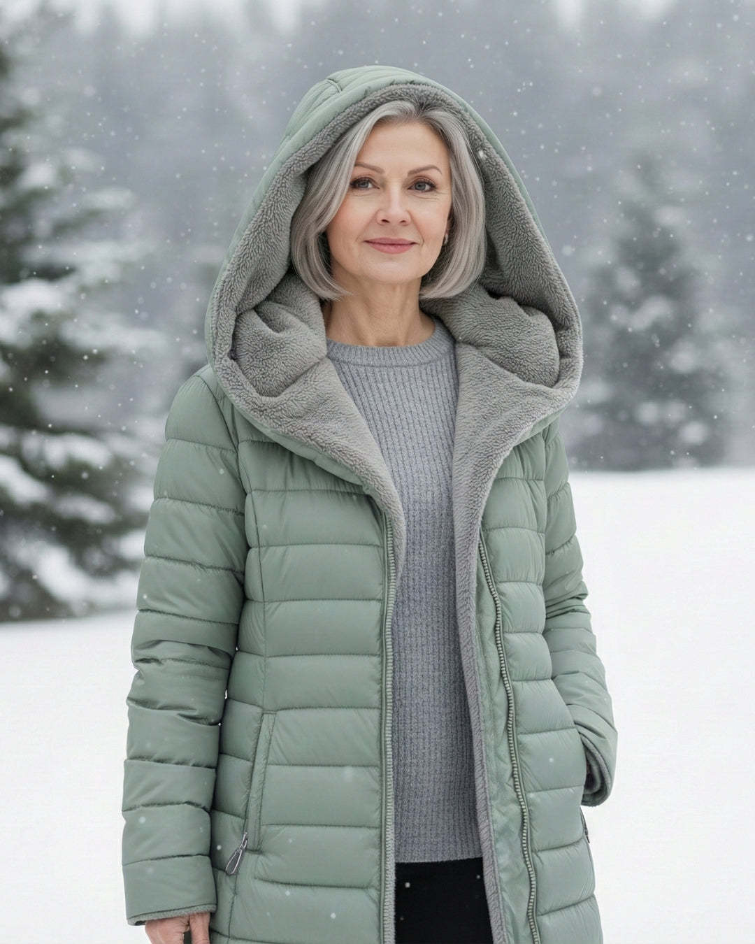 Ultra-Light Padded Winter Coat