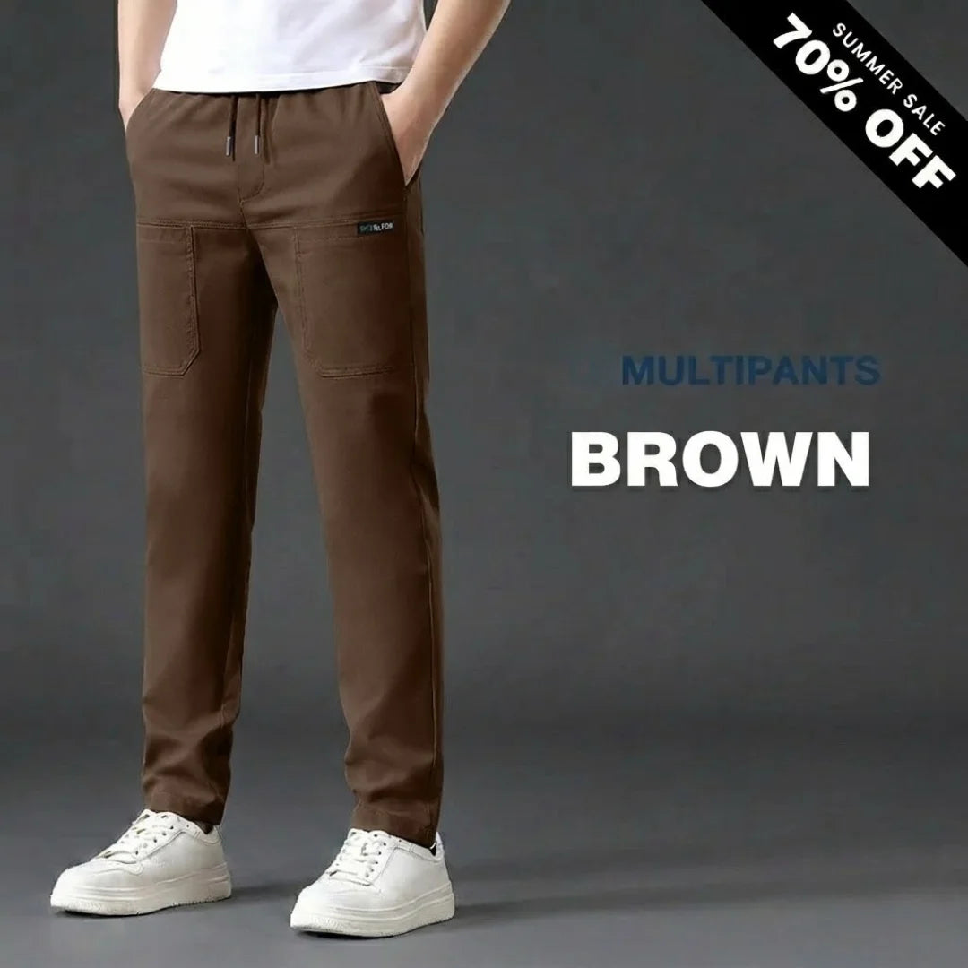Ultra Stretch Lightweight Breathable Cargo Trousers - 70% OFF TODAY 