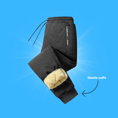 Professional Outdoor Windproof and Waterproof Fleece Thermal-Pants Unisex