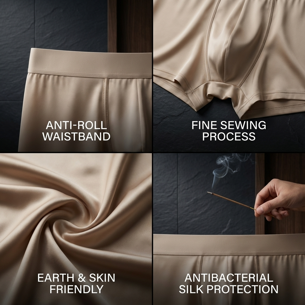 Premium Silk Boxer Shorts