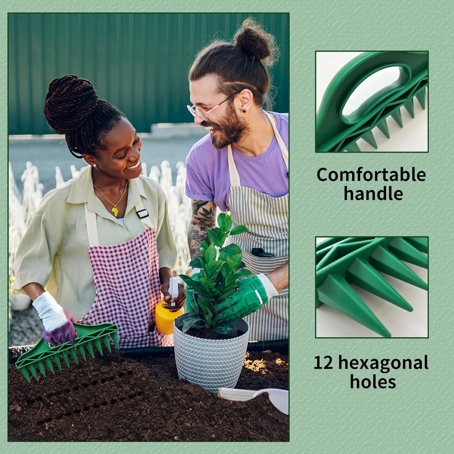 🌱 Transform Your Garden - ✨Professional Garden Dibber – Effortless Seed Planting Tool