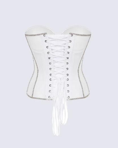 Rhinestone Mesh Sexy Restraint Belt