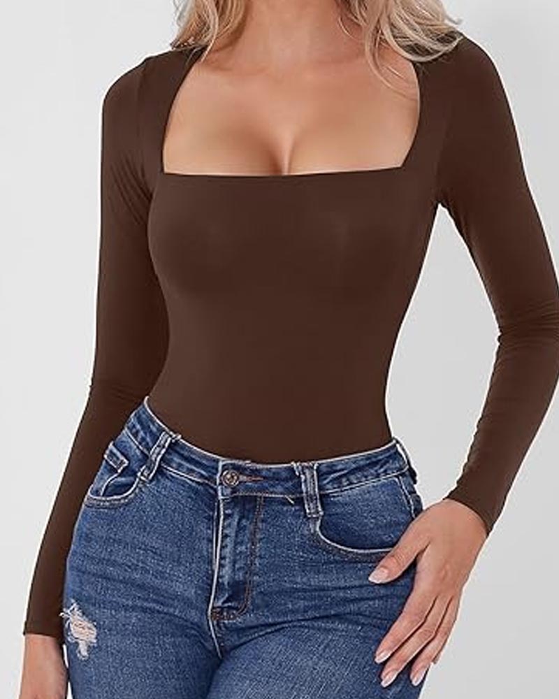 Women's Sexy Generous Collar Onesie