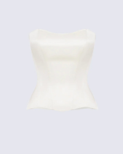 Temperament-Encasing Satin Corset