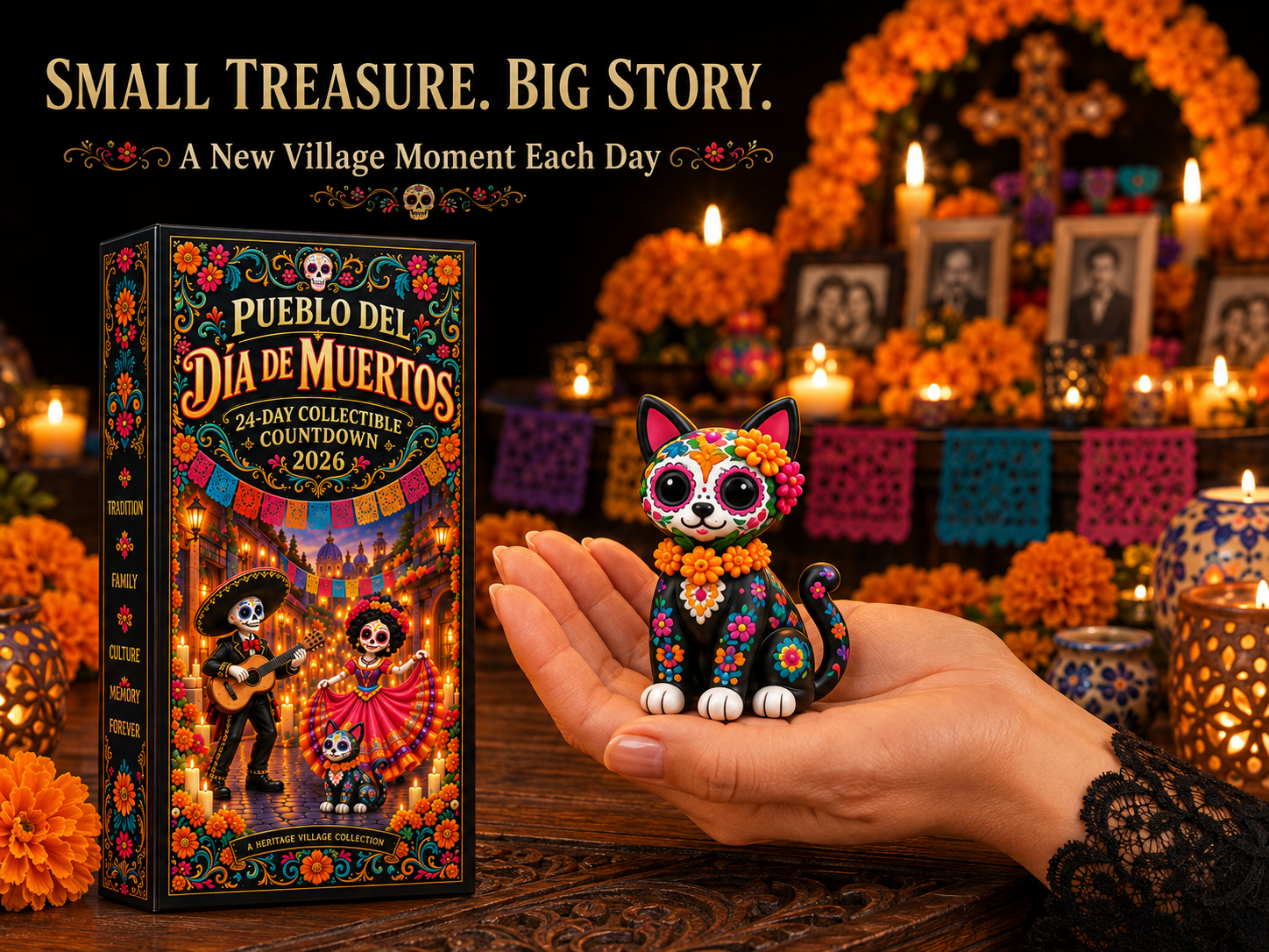 Dia de Muertos miniature collectible