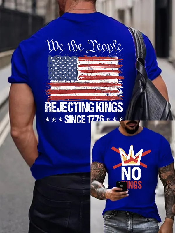 Men's We The People No King T-Shirt
