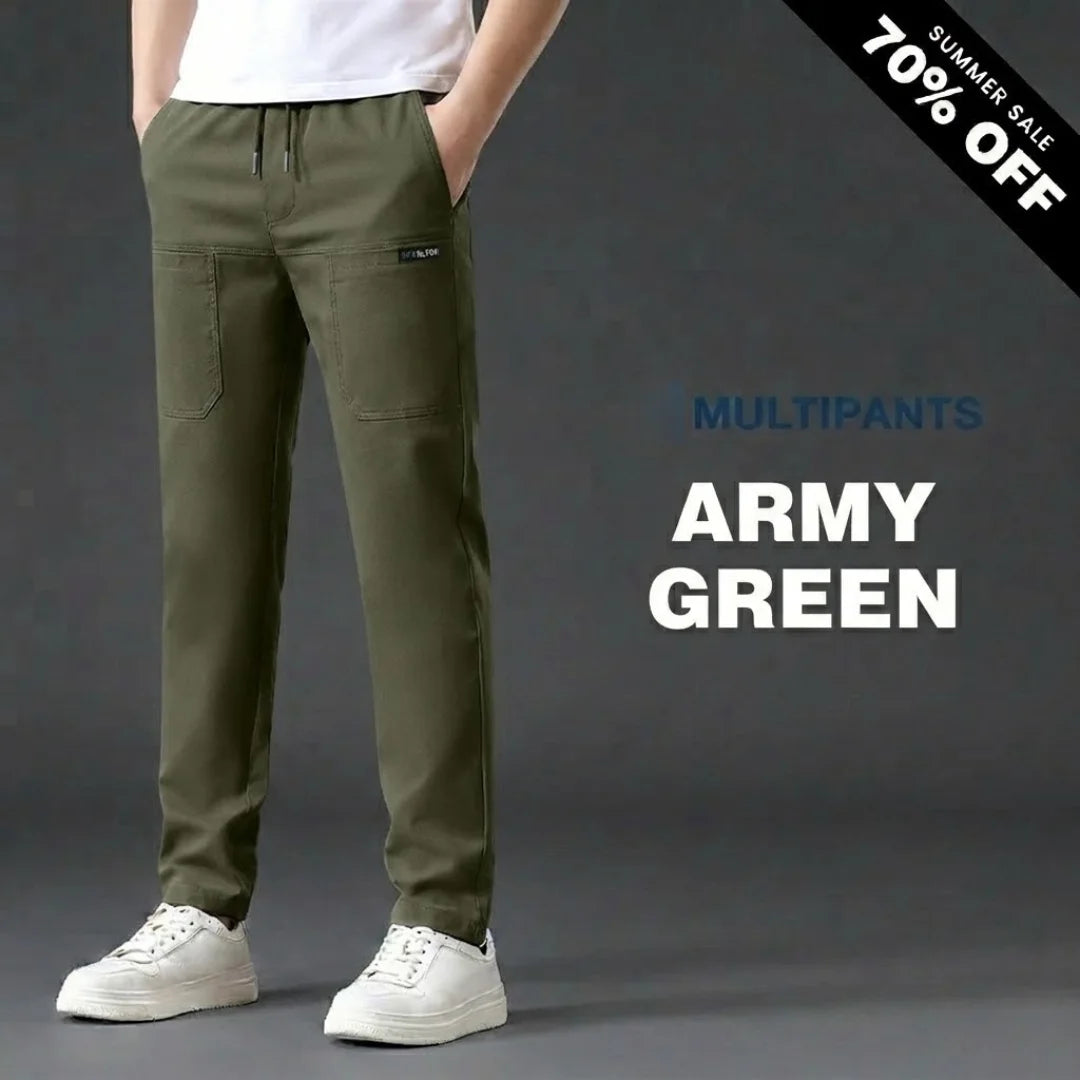 Ultra Stretch Lightweight Breathable Cargo Trousers - 70% OFF TODAY 