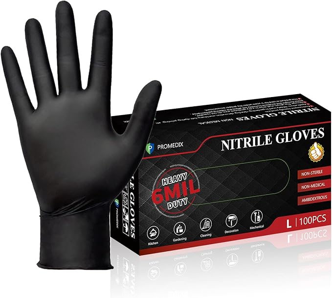 Disposable Non- Slip Anti - Scratch Gloves (100 pcs Pack)