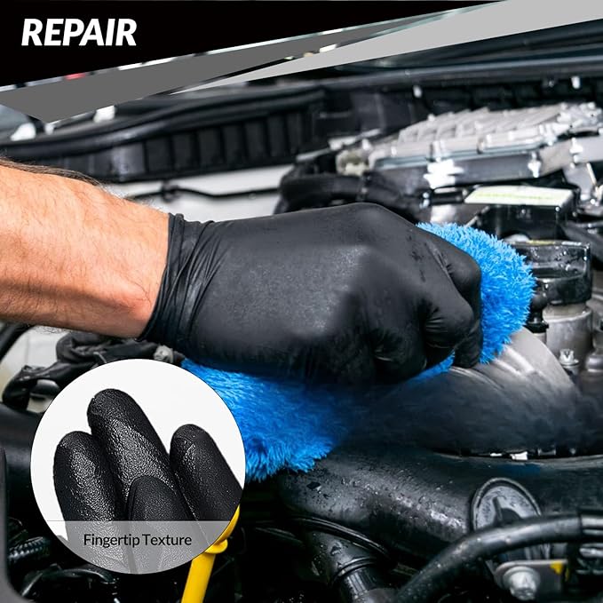 Disposable Non- Slip Anti - Scratch Gloves (100 pcs Pack)