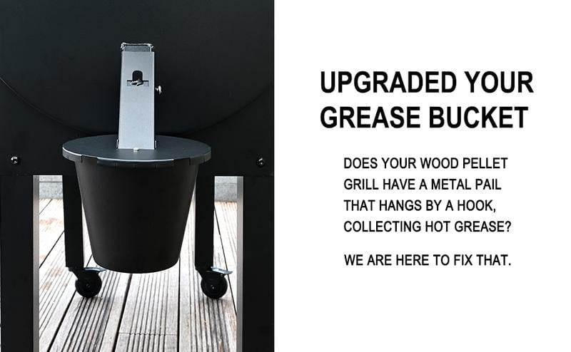 🔥LAST DAY SALE 49% OFF✨Grease Bucket with Lid & Silicone Liner