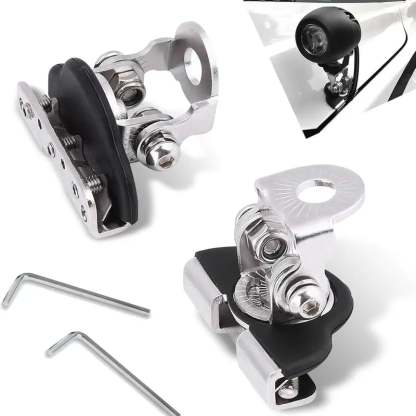 2PCS Heavy Duty Adjustable LED Light Bar Brackets