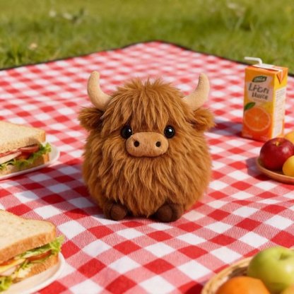 🔥🐂Emotional Support Highland Cow Plush