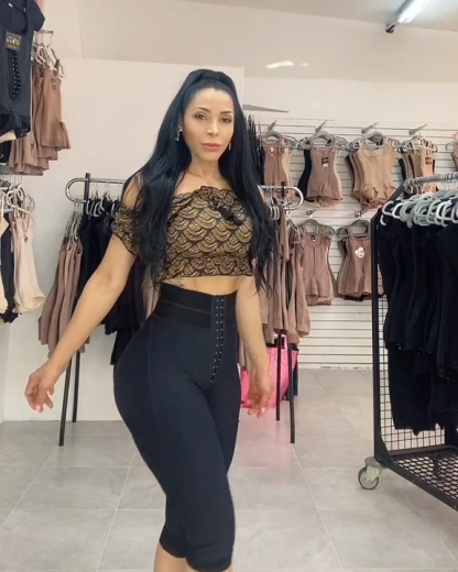 High Waist Booty Medium Shaping Pants