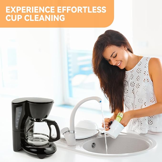 ✨3-in-1 Crocodile Brush 🐊  Deep Cleaning for Narrow Cup Lids & Tableware Gaps 🧼