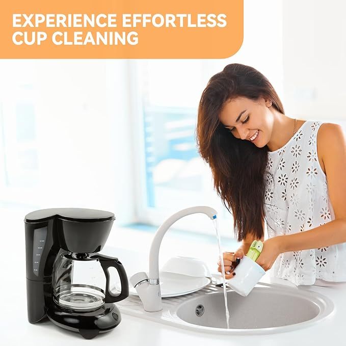 ✨3-in-1 Crocodile Brush 🐊  Deep Cleaning for Narrow Cup Lids & Tableware Gaps 🧼