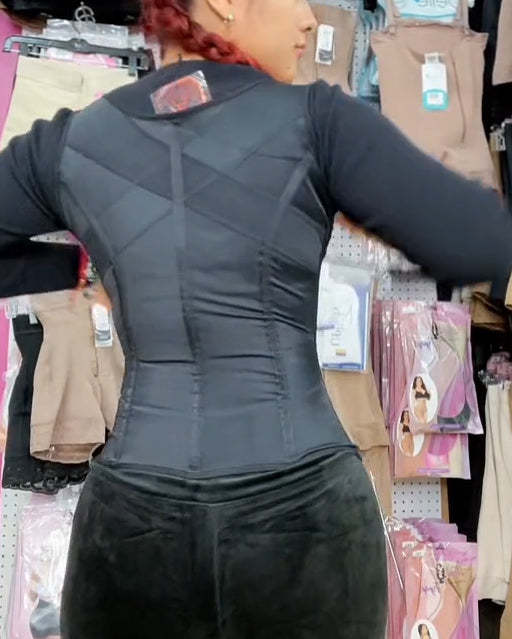 Women Waist Trainer Vest Slim Corset Neoprene Sauna Tank Top Zipper Weight Loss Body Shaper