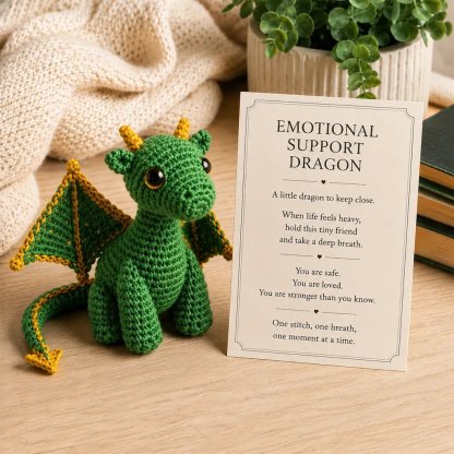 🐲💕Emotional Support Dragon Pocket Buddy