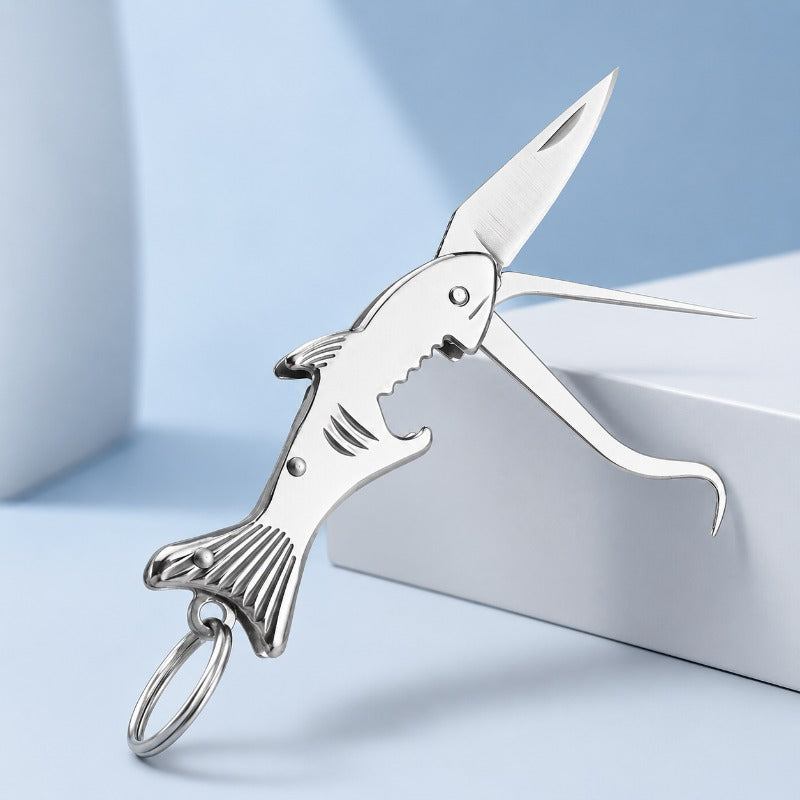 Shark 3-in-1 Keychain Multitool