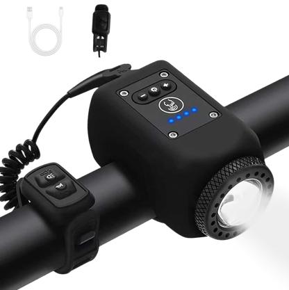 Woyuosn 2-in-1 Bike Light and Horn