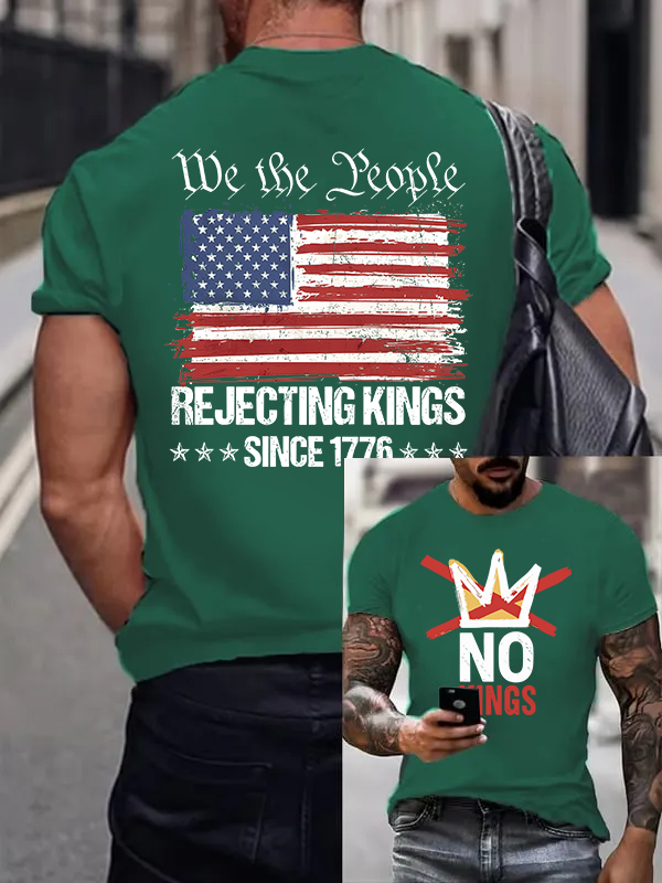 Men's We The People No King T-Shirt