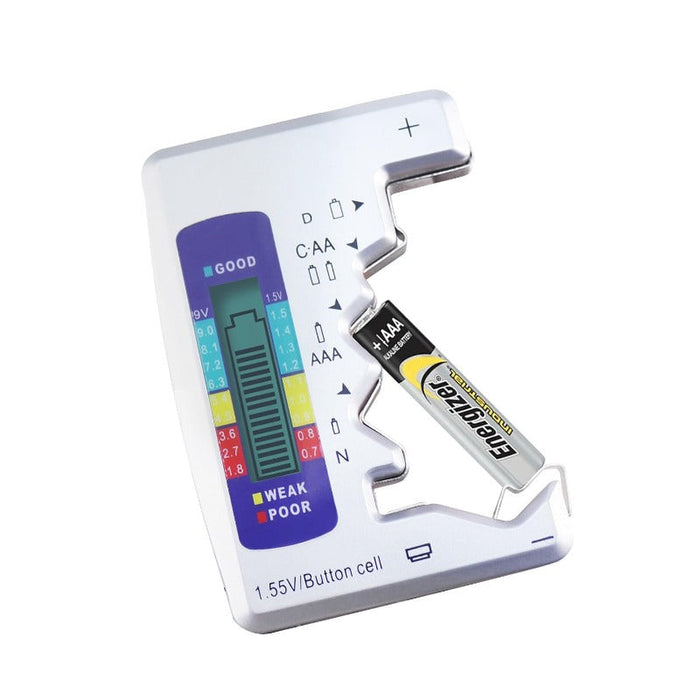 Digital Universal Battery Tester – LCD Battery Checker
