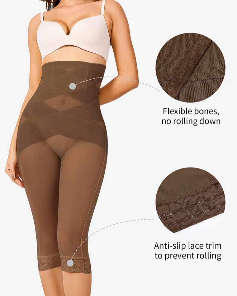 Curvyfaja Air Mesh Thigh Slimmer Pants