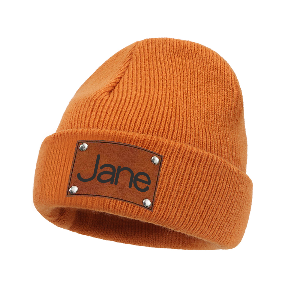 Personalized Name Knitted Winter Hat | KKHat11