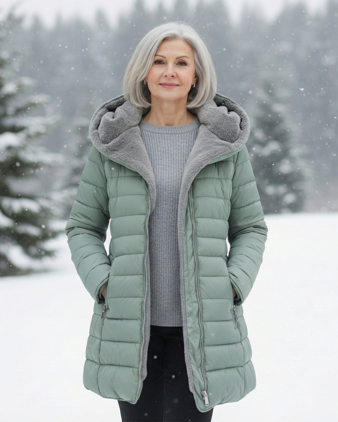 Ultra-Light Padded Winter Coat