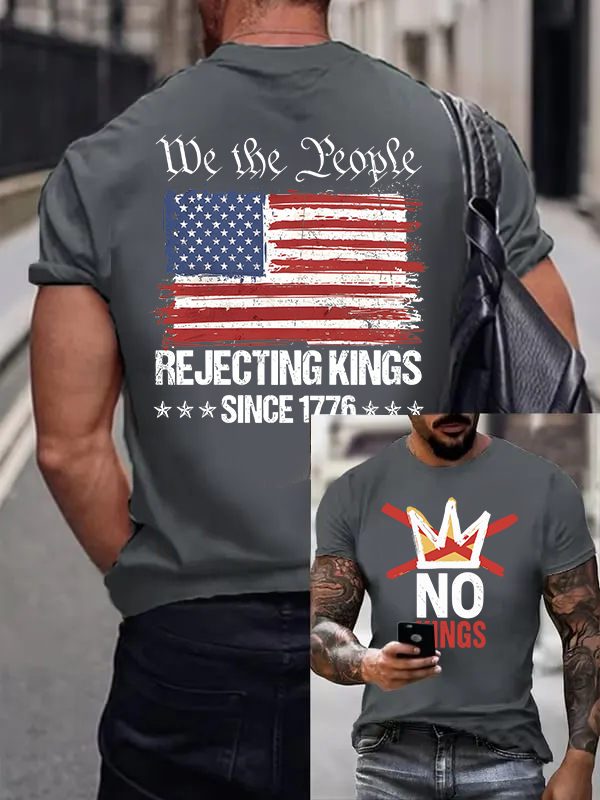 Men's We The People No King T-Shirt