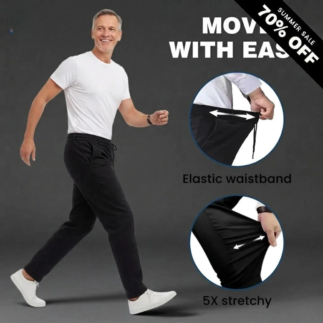 Ultra Stretch Lightweight Breathable Cargo Trousers - 70% OFF TODAY 