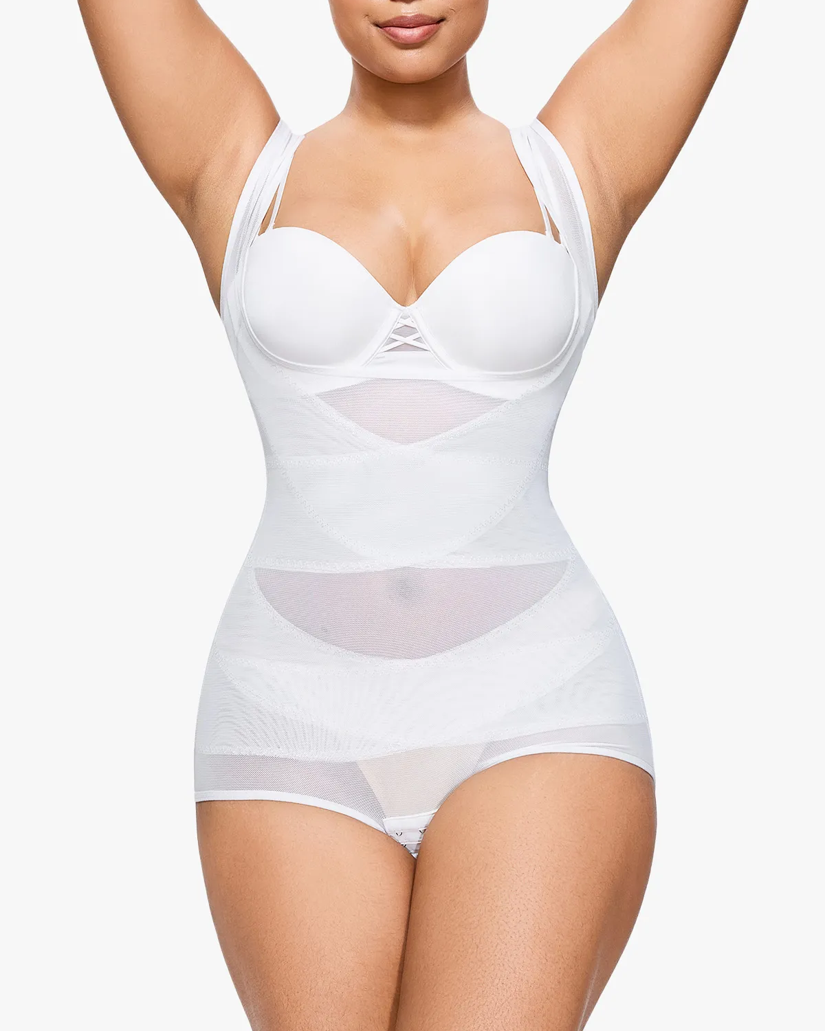 Mesh Tummy Tuck Body Triangle Shapewear