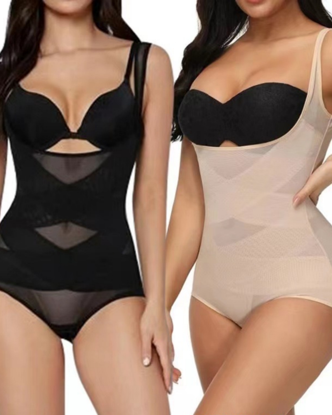 Mesh Tummy Tuck Body Triangle Shapewear