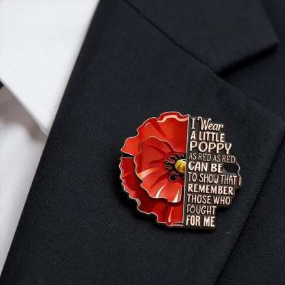 Unisex Red Friday Exquisite Brooch