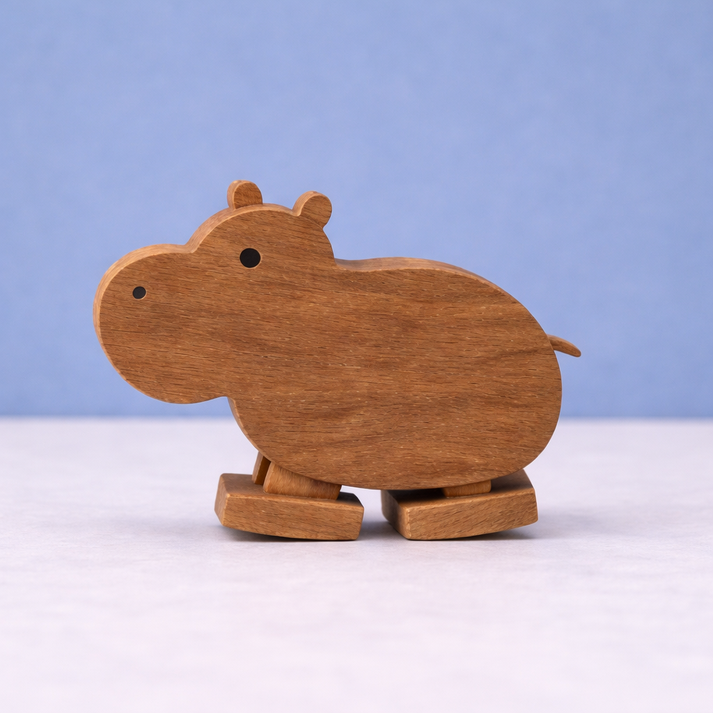 🔥Handmade Walking Wooden Animals