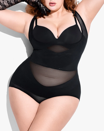 Mesh Tummy Tuck Body Triangle Shapewear