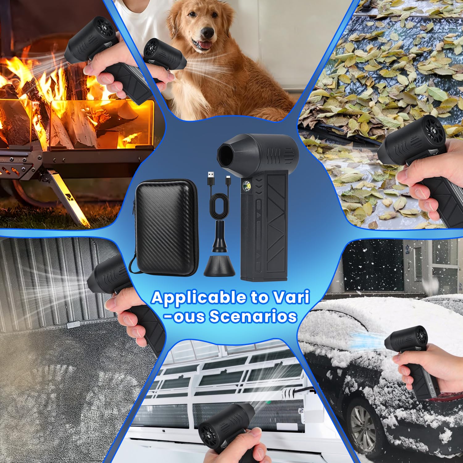 🔥 LED Turbo Blower🔥