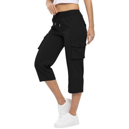 Womens Lightweight Capris Pants