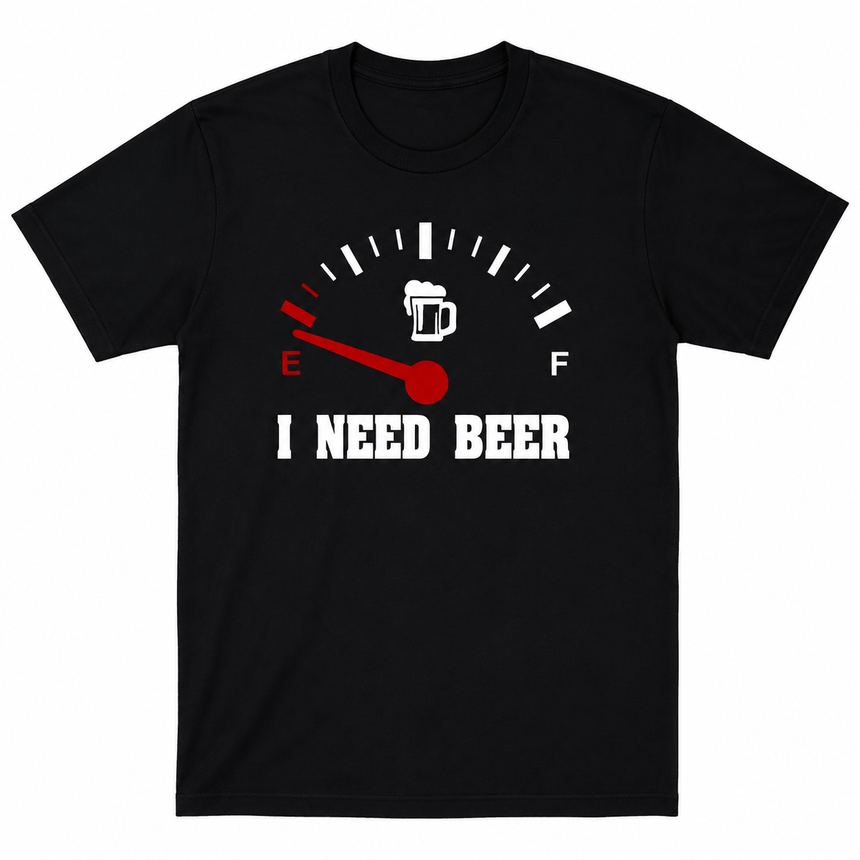 I Need Beer Drinking Lover Funny Men's T-Shirt
