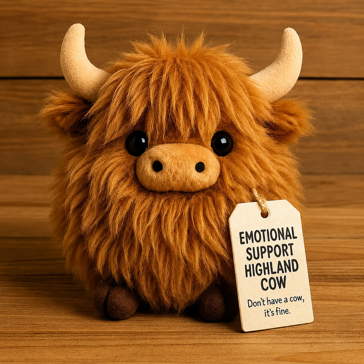 🔥🐂Emotional Support Highland Cow Plush