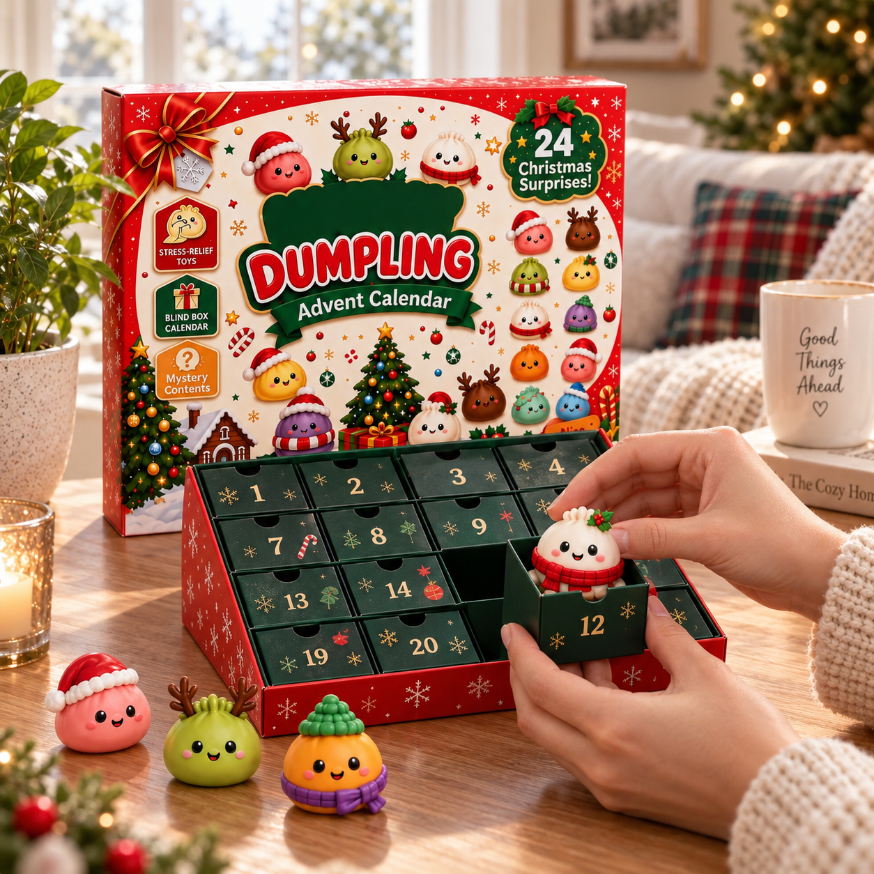 Dumpling Advent Calendar gift