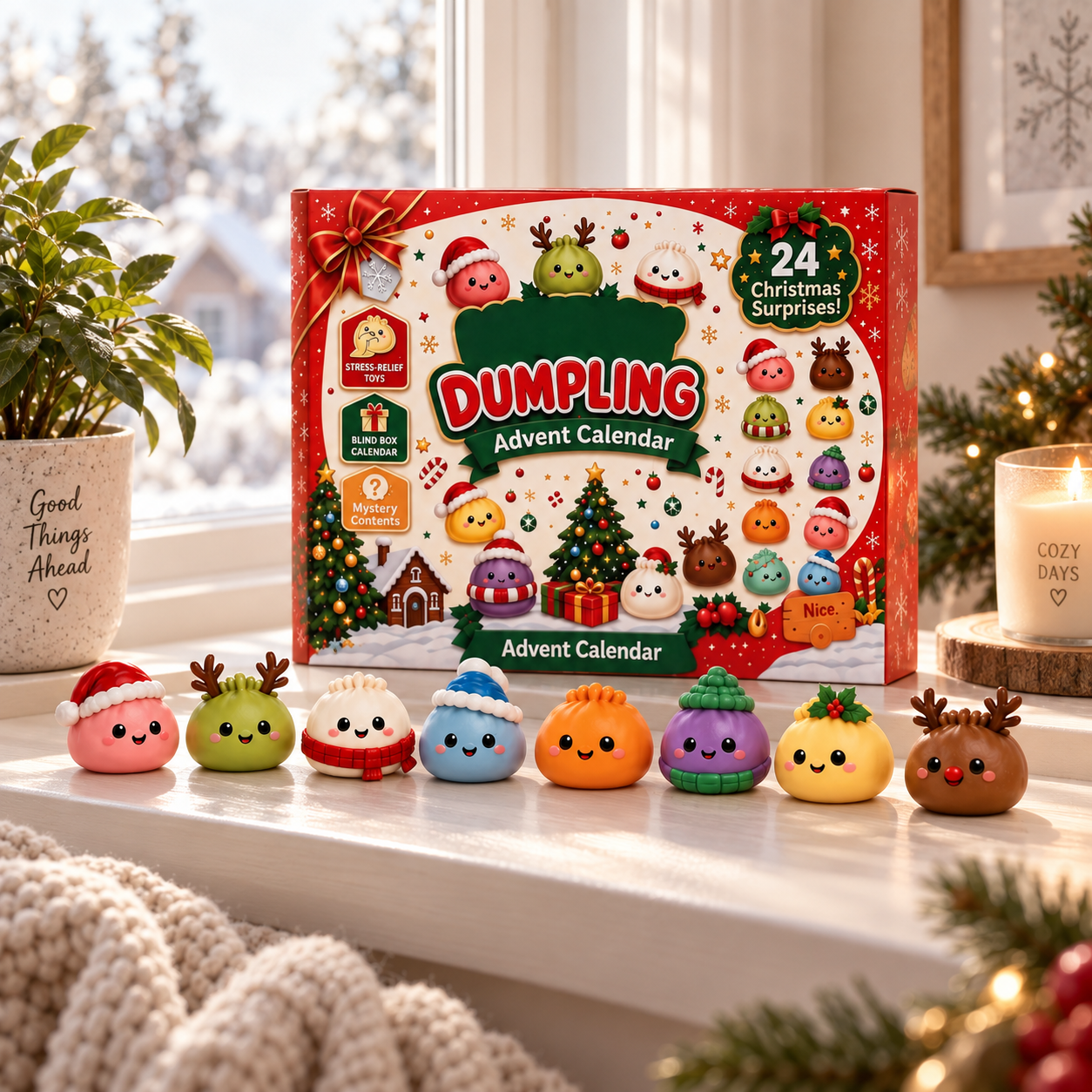 24 day Dumpling Advent Calendar