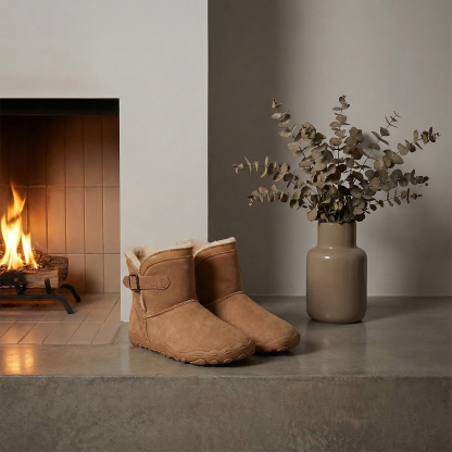 [NEW] Cozely - Women’s Fur-Lined & Ergonomic Barefoot Shoes