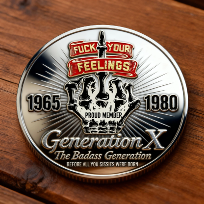 🌲Christmas Gift 50% Off-- Generation X Commemorative Coin