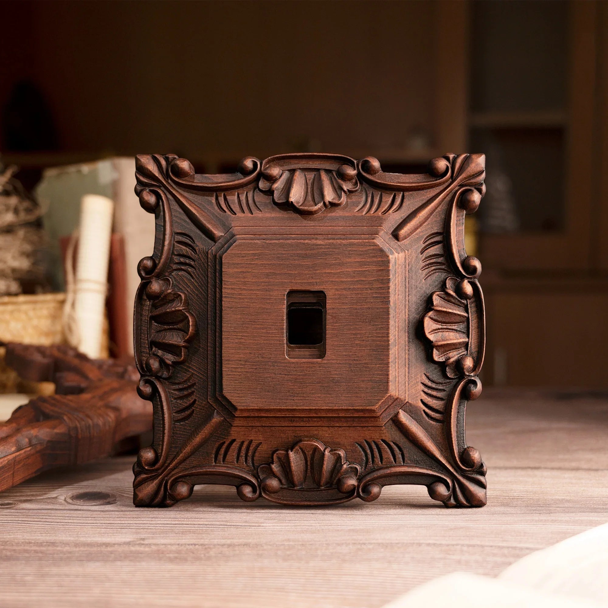 St. Benedict Exorcism Cross carved - Bless you and your family