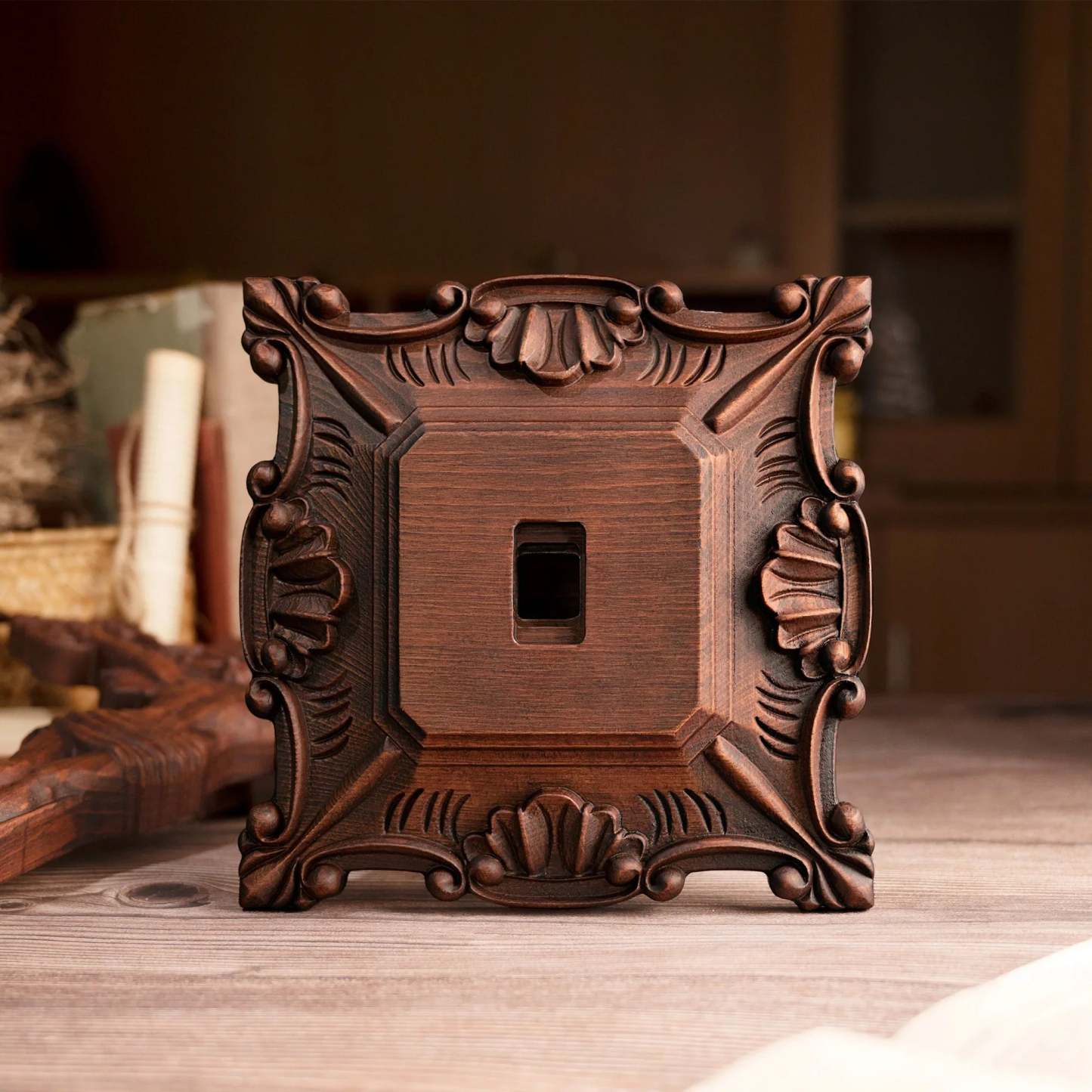 St. Benedict Exorcism Cross carved - Bless you and your family
