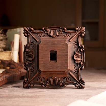 St. Benedict Exorcism Cross carved - Bless you and your family